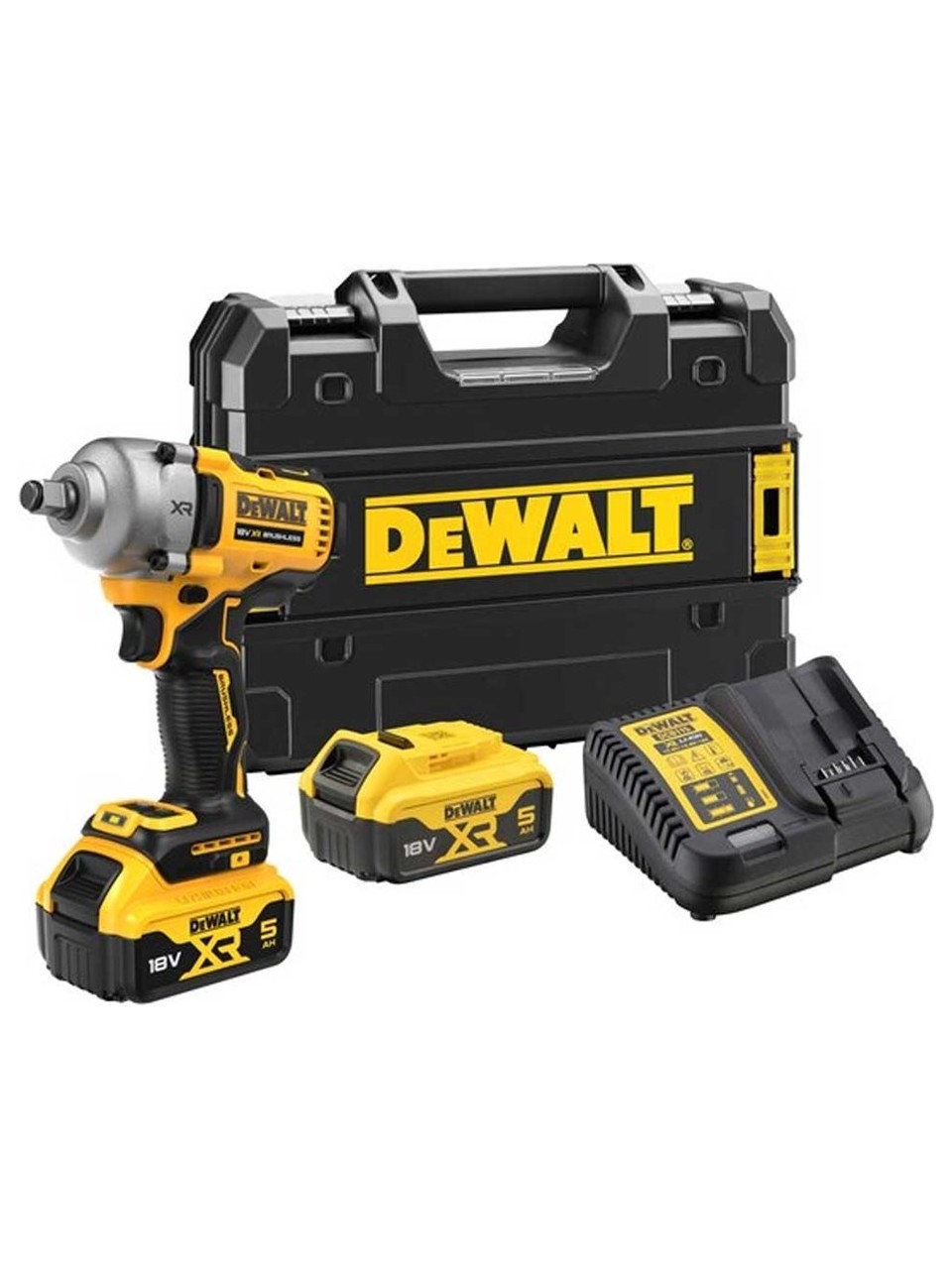 DEWALT DCF900P2T-QW 18V 5.0AH SARJLI KÖMÜRSÜZ SOMUN SIKMA MAKINASI 1396 NM